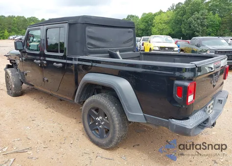 2020 Jeep Gladiator Sport S 4X4 from USA, damaged, VIN 1C6HJTAG6LL127634